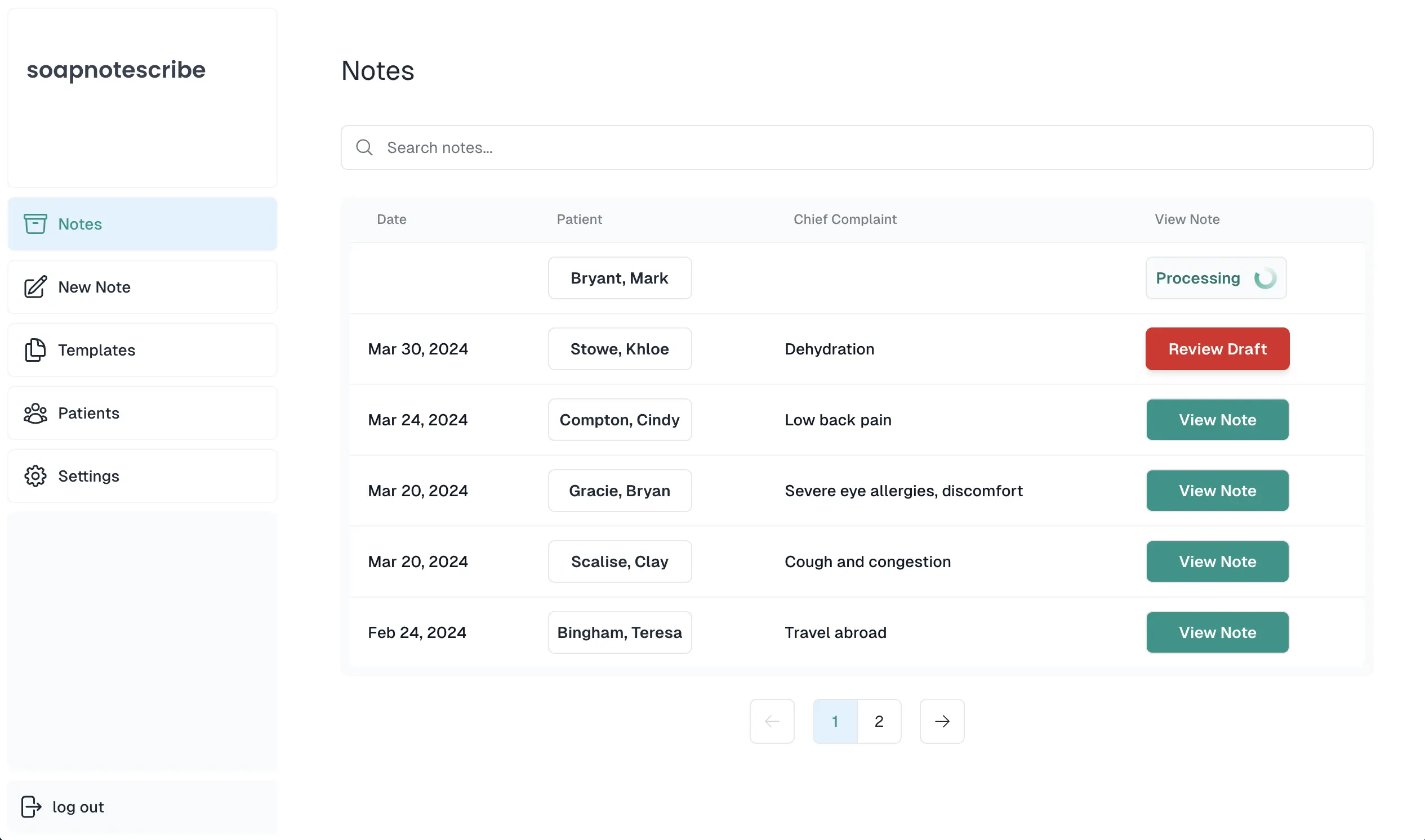 soapscribe desktop screenshot